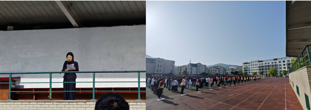 汽车工程学院举行“技能点亮青春，实干成就未来” 主题升旗仪式