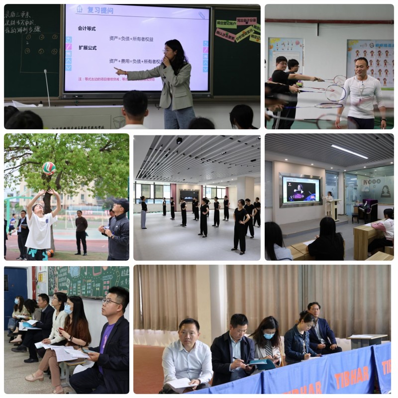 学校组织青年教师教学能力达标考核汇报课